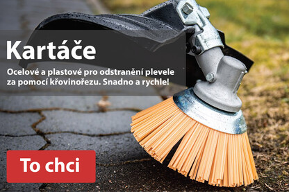 Kartáče na plevel