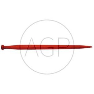 Hrot na vidle nakladače 840 mm závit M27 x 1,5 s kónickou maticí vhodný pro Strautmann