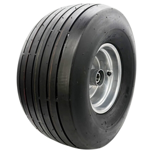 Kompletní kolo 18x8.50-8 s diskem a pláštěm 4 plátny s drážkovým vzorkem