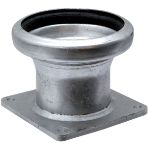 Bauer díl samec s přírubou 5 zinkovaný pro fekální vozy