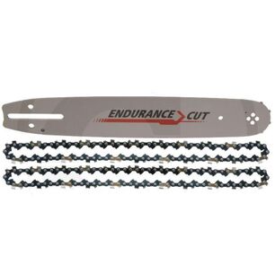 Sada hobby lišta + 2 pilové řetězy ENDURANCE CUT kulaté 3/8 LP 1,3 mm 35 cm 52 článků