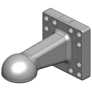 Tažná hubice Scharmüller  pro kouli K80 s 12děrovou přírubou