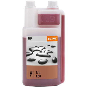 STIHL HP minerální olej 1 l do benzínu pro 2 taktní motory s dávkovačem pro přesné míchání