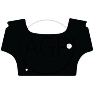 Rohožka velour černá na typ Agrotron K (od 2005) pro Deutz-Fahr