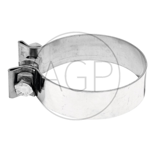 Chromovaná podložka pro výfukové potrubí traktoru