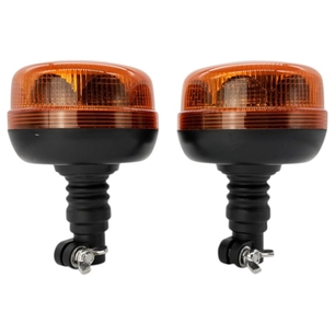 Sada 2 synchronizovatelných LED majáků 12/24 V pro nástrčnou trubku
