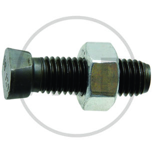 Šroub pluhu s maticí M12 x 45 mm 12.9