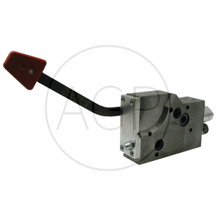 Přídavný hydraulický rozvaděč pro Deutz-Fahr, rozměr 230 x 120 x 50 mm, připojovací závit M18 x 1,5