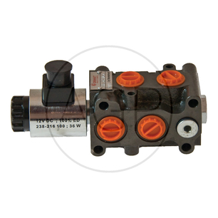 6/2 cestný ventil SWV-E-24V