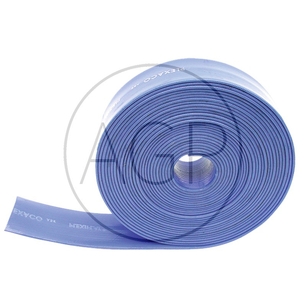 Plochá hadice na vodu a chemikálie PVC vnitřní průměr 4 / 102 mm odvodňovací a tlaková