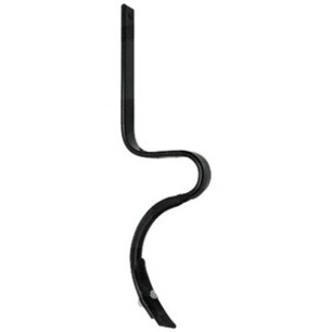 Pero s hrotem pro kypřiče na secí stroje Amazone o celkové délce pera 570 mm a rozměru čtyřhranu 32 x 10 mm