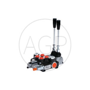 Ventil P 40 1x dvoučínný (A+B uzavřený) 1xDW (A-B sloučený)