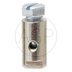 Šroubovací vsuvka o Ø stopky 8 mm, délka 15 mm, Ø díry 2,3 mm