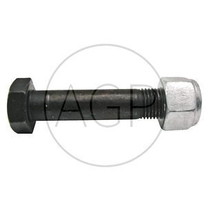 Šroub s maticí k mulčovači vhodný pro Perfect M12 x 1,25 x 60 mm