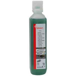 Polosyntetický olej do dvoutaktních motorů v balení 100 ml poměr 1:50