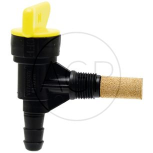 Palivový kohout pro Tecumseh se závitem 1/8, Ø hadice 6 mm