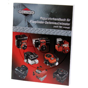 Opravárenská příručka Briggs & Stratton pro jednoválcové motory a postranní řízení