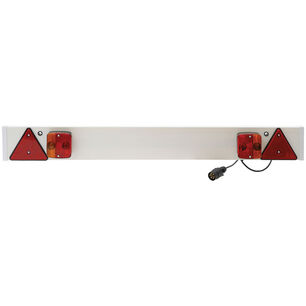Zadní osvětlení k přívěsu s koncovými světly na panelu z umělé hmoty 1200 mm 4 m kabel