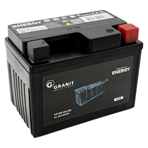 AGM baterie 12 V kapacita 3 Ah startovací proud 50 A bezúdržbová 