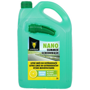 Letní kapalina do ostřikovačů 5 l COYOTE Nano