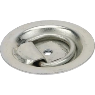 Kotevní oko pozinkované v kulaté zapuštěné misce o průměru 90 mm