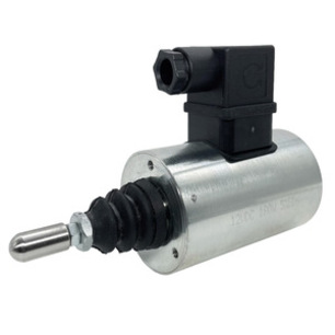 Elektromagnetický spínač pro elektronické odpojení pro čelní nakladač Stoll