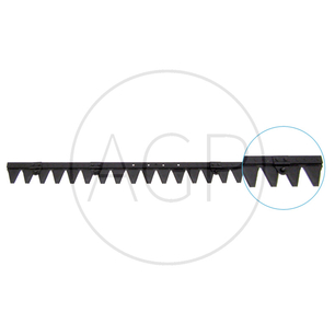 Nůž žací lišty ESM o délce 1220 mm s počtem 24 čepelí, ZT 2+3 / 8+9