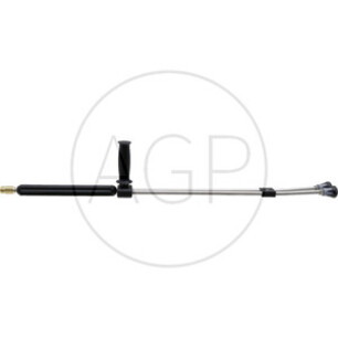 Dvojitá ocelová trubka s přípojem  M22 x 1,5 vnější ventil 1/4“ vnitřní ventil o délce 980 mm