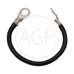 Bateriový černý kabel o délce 400 mm s průřezem kabelu 16 mm