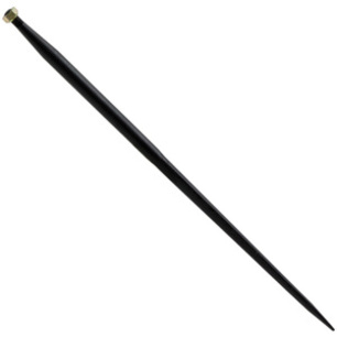 Hrot kovaný na kulaté a hranaté balíky o délce 100 cm se závitem M22 x 1,5 pro vidle na balíky
