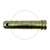 Kolík třetího bodu kat. 2 zajišťovací čep průměr 25 mm délka C=142 mm D=165 mm