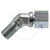 WA 1/8 M-BSP x 1/8 FS-BSP 45°