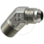 WA 9/16 M-JIC x 1/8 M-NPT 45°