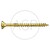 Fischer vruty do dřevotřísky o délce 40 mm