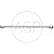 Řídící a spojovací tyč, trubka 28 x 1500 mm, 2 kulové klouby M20 x 1,5, kužel 16-18 mm