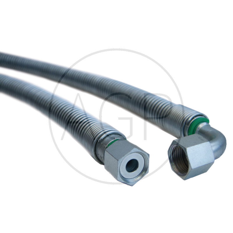 VPE=10 Ochranná spirála z kovu - kulatá 54x3