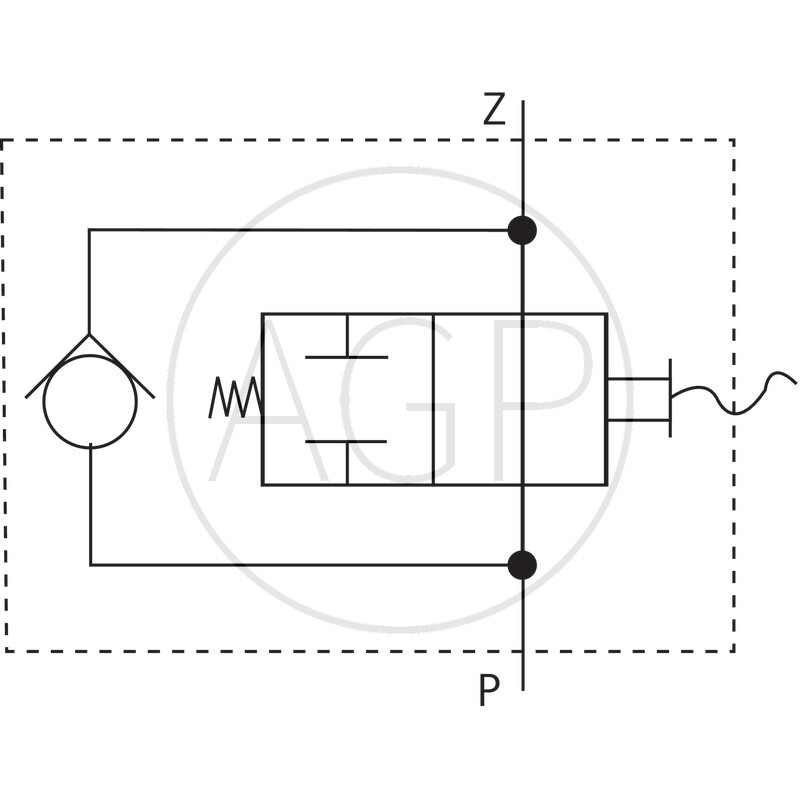 Ventil pro omezení zvihu HBV-R (M16x1,5)