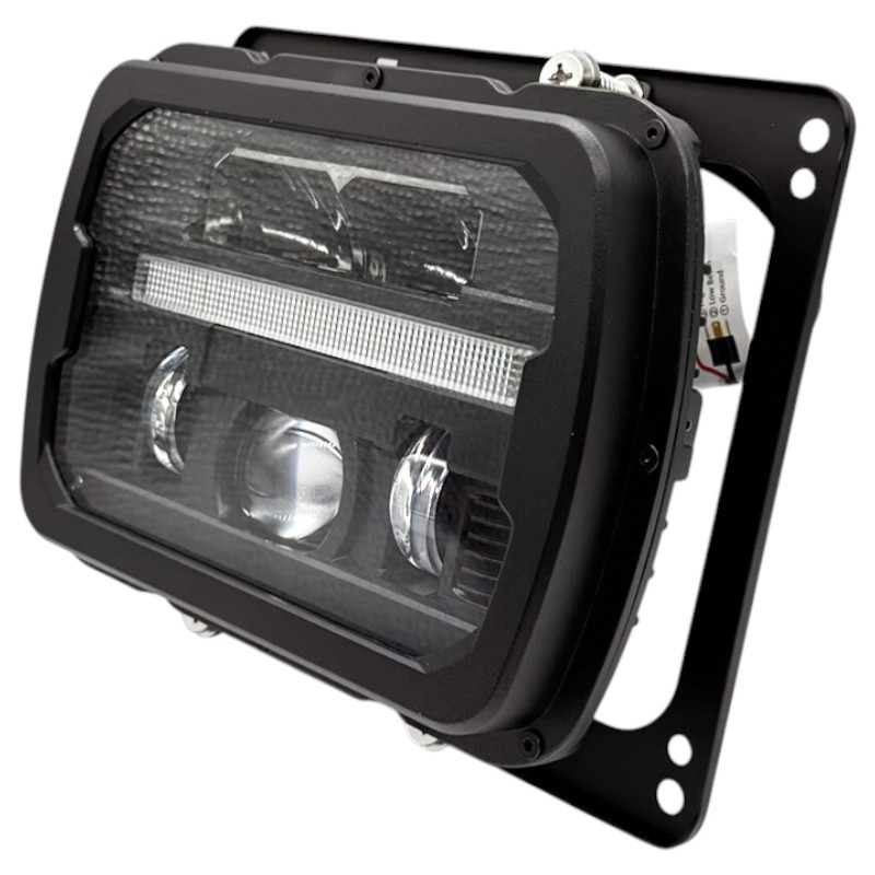 Hlavní LED světlomet potkávací a dálkové 45 W pro traktory Case IH a Fiat