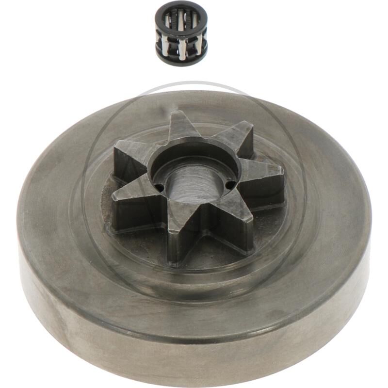 Řetězové kolo s rýhou pro Dolmar, počet zubů 7, rozteč řetězu 3/8 LoPro