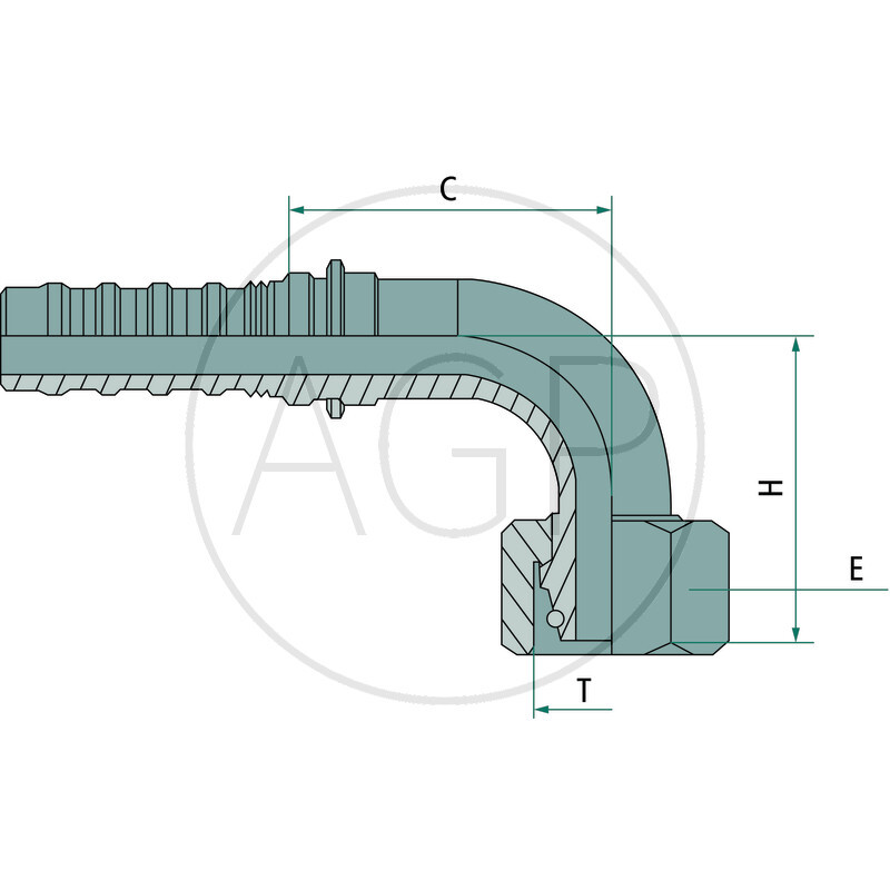 PN 20 DKOS M36x2 90° SSP