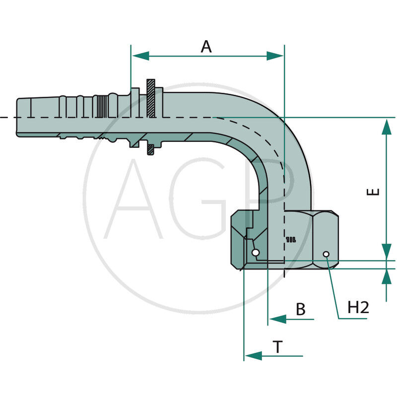 PN 32 DKOS M42x2 90° IL (30S)