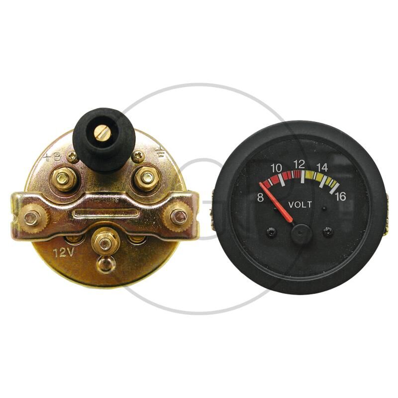 Voltmert na traktor s ukazatelem od 8 do 16 V