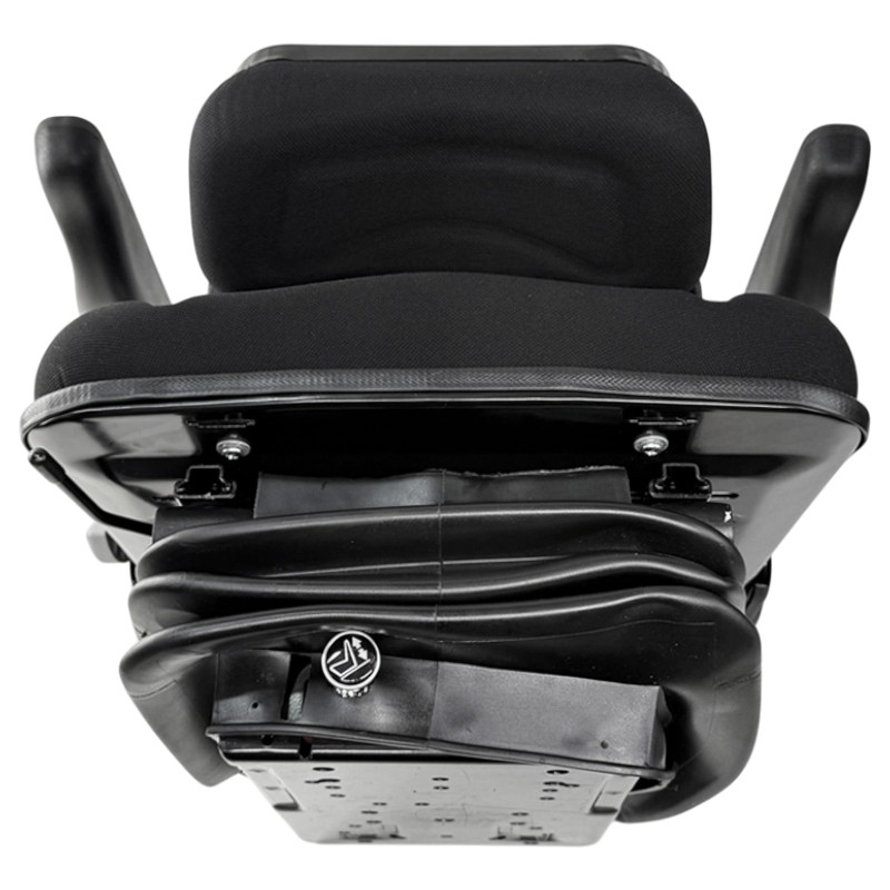 Vzduchově odpružené sedadlo do traktoru a pracovních strojů – s vlastním kompresorem 12 V