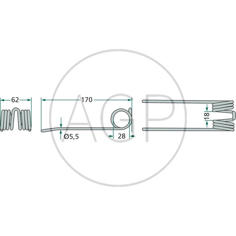 Pick-up pero vhodné pro Deutz Fahr sběrací vozy WE 317/322 L/LS, E 327 F 327, WE 327 LK/