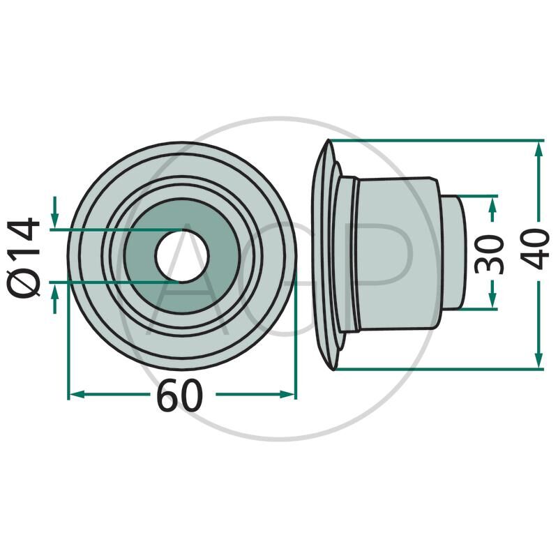 Upínací pouzdro pro Krone, na série AF, AM