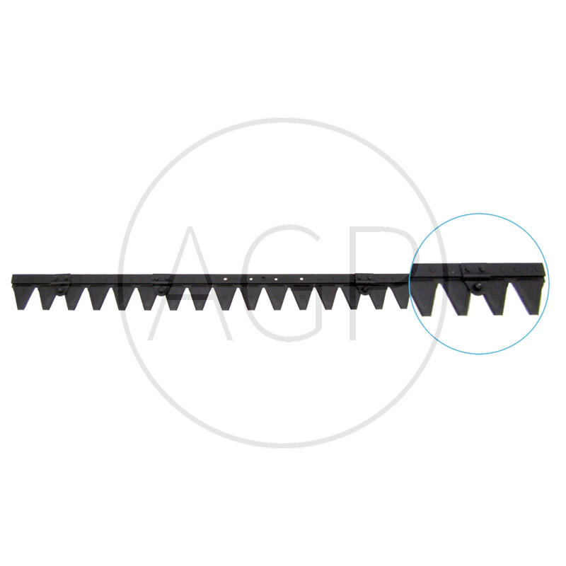 Nůž žací lišty ESM o délce 1420 mm s počtem 28 čepelí, ZT 2+3 / 6+7 / 10+11
