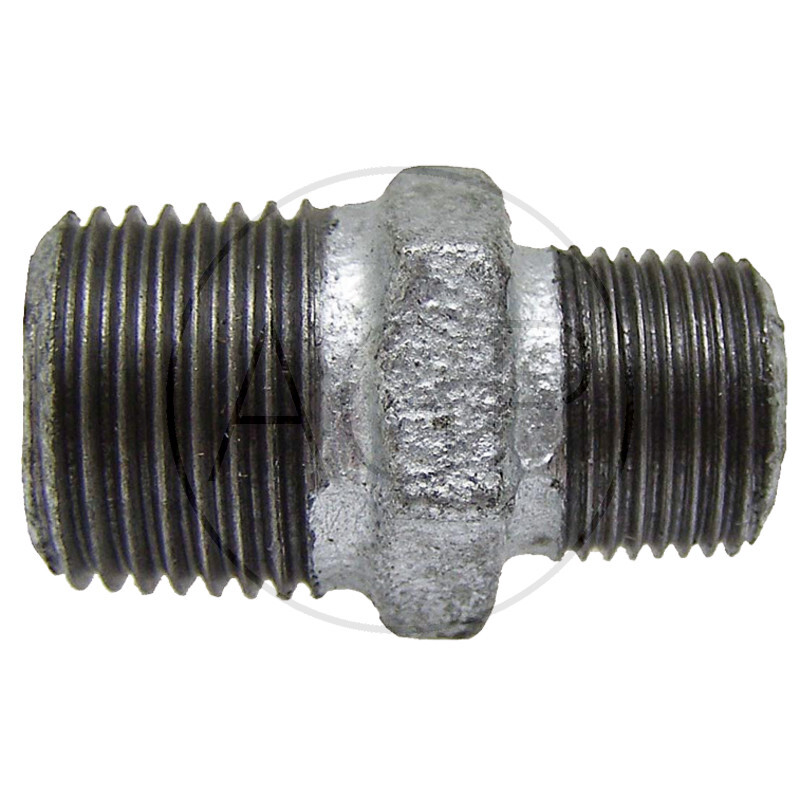 Oboustranné šroubení redukce 1 1/2“ x 1 1/4