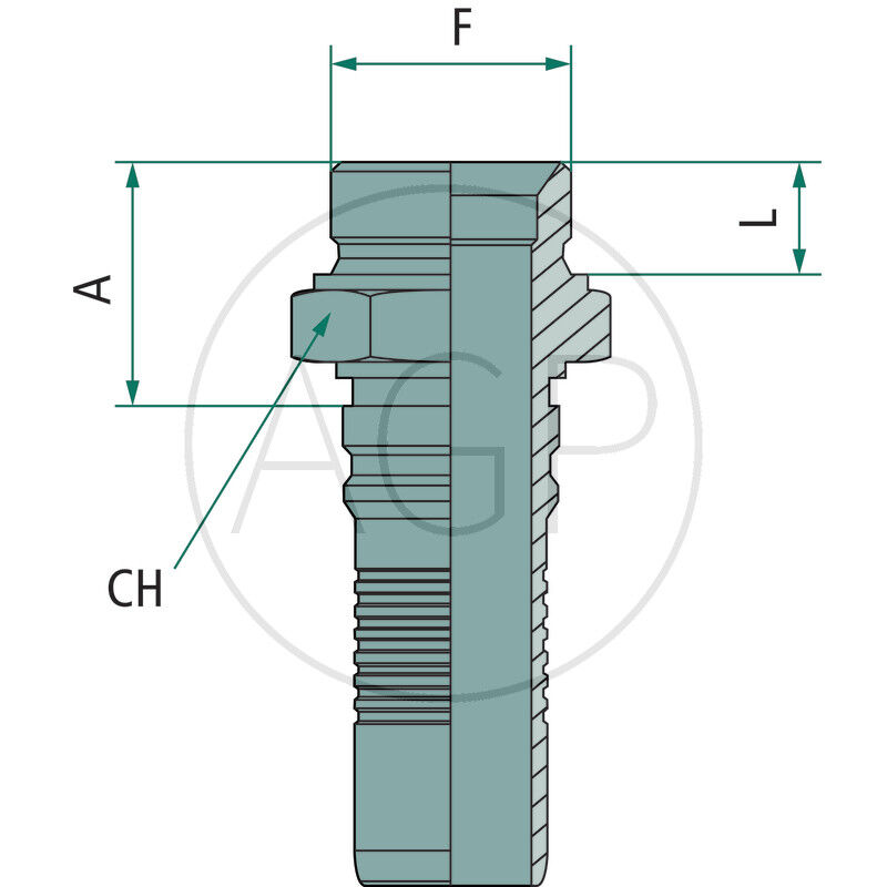 PN 38 AGR 1 1/2 IL