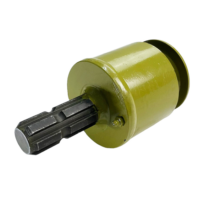 Přetěžovací spojka řehtačka s hřídelí 6 zubů a s momentem 800 Nm ke kardanu na pohon zařízení za traktor