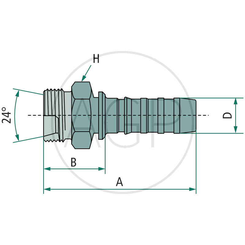 PNB 10 AGL M18x1,5 (12L)